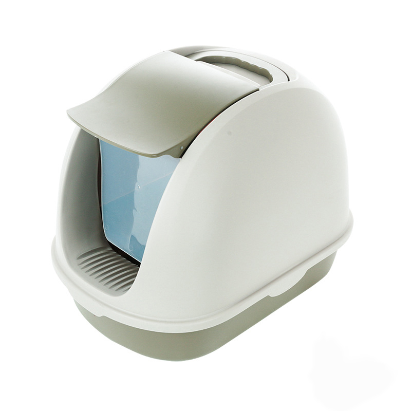 Anti-Splashing-Cat-Litter-Basin-Box-Bedpan-Handle-Enclosed-Nests-Cat-Sand-Boxes-Toilet-Deodorant--Pe-1636552-8