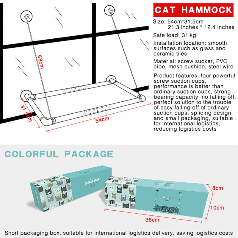 Cat-Bed-Window-Mounted-Cat-Hammock-Bed-Pet-Seat-Super-Suction-Cup-Hanging-Lounger-Soft-Warm-Bed-For--1929531-6