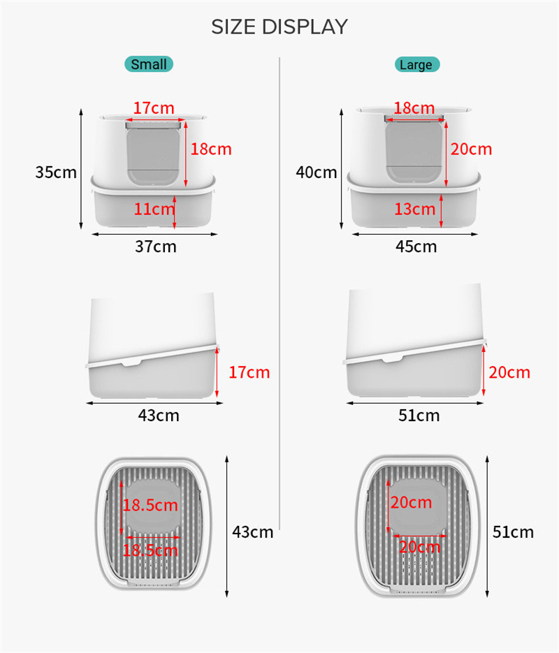 Cat-Litter-Box-Fully-Enclosed-Anti-Splash-Deodorant-Cat-Toilet-For-Cats-Two-Way-with-Shovel-High-Cap-1937865-14