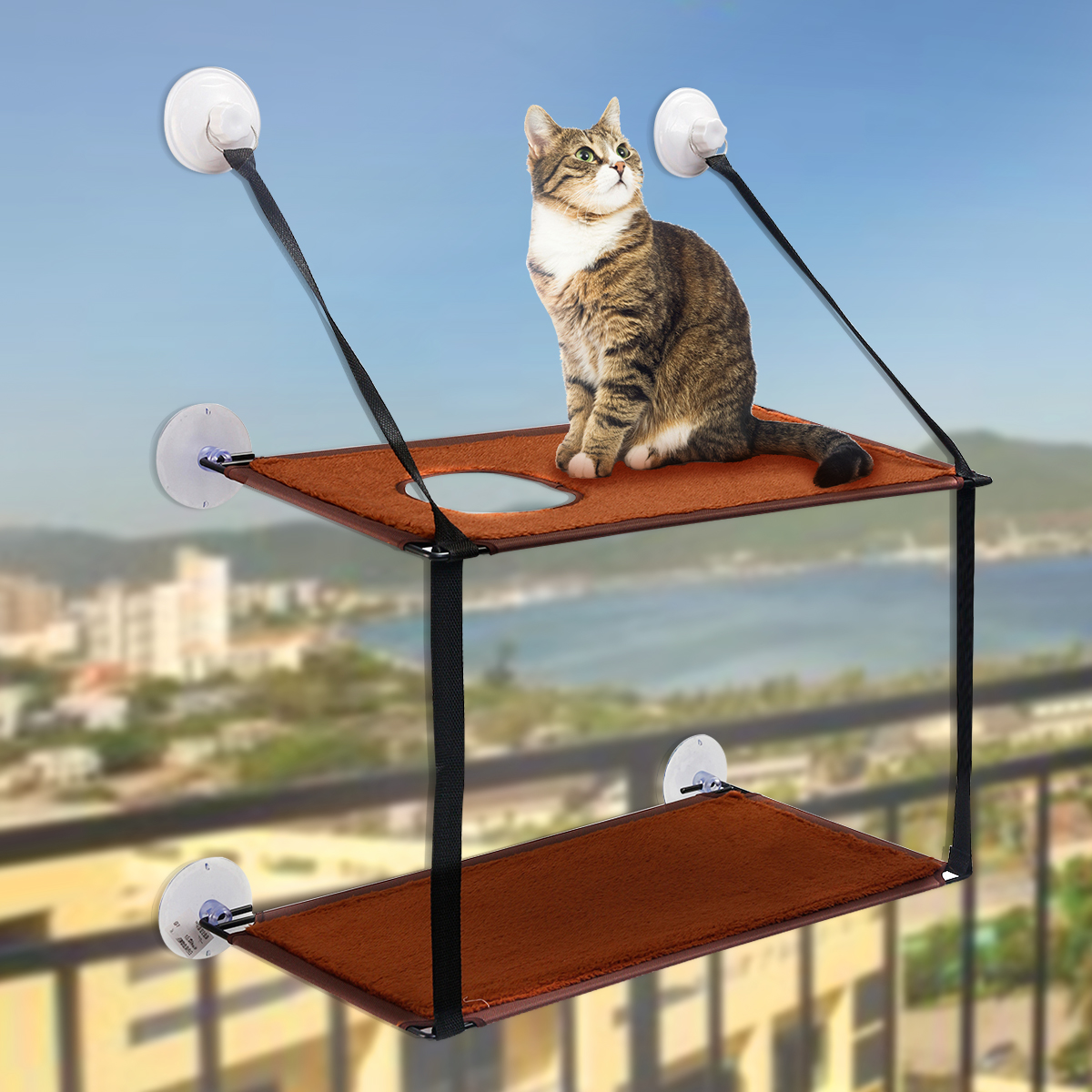 Double-Layer-Cat-Bed-Pet-Window-Hammock-Cat-Puppy-Washable-Hanging-Perch-Cat-Tree-Pet-Bed-Support-45-1641584-2