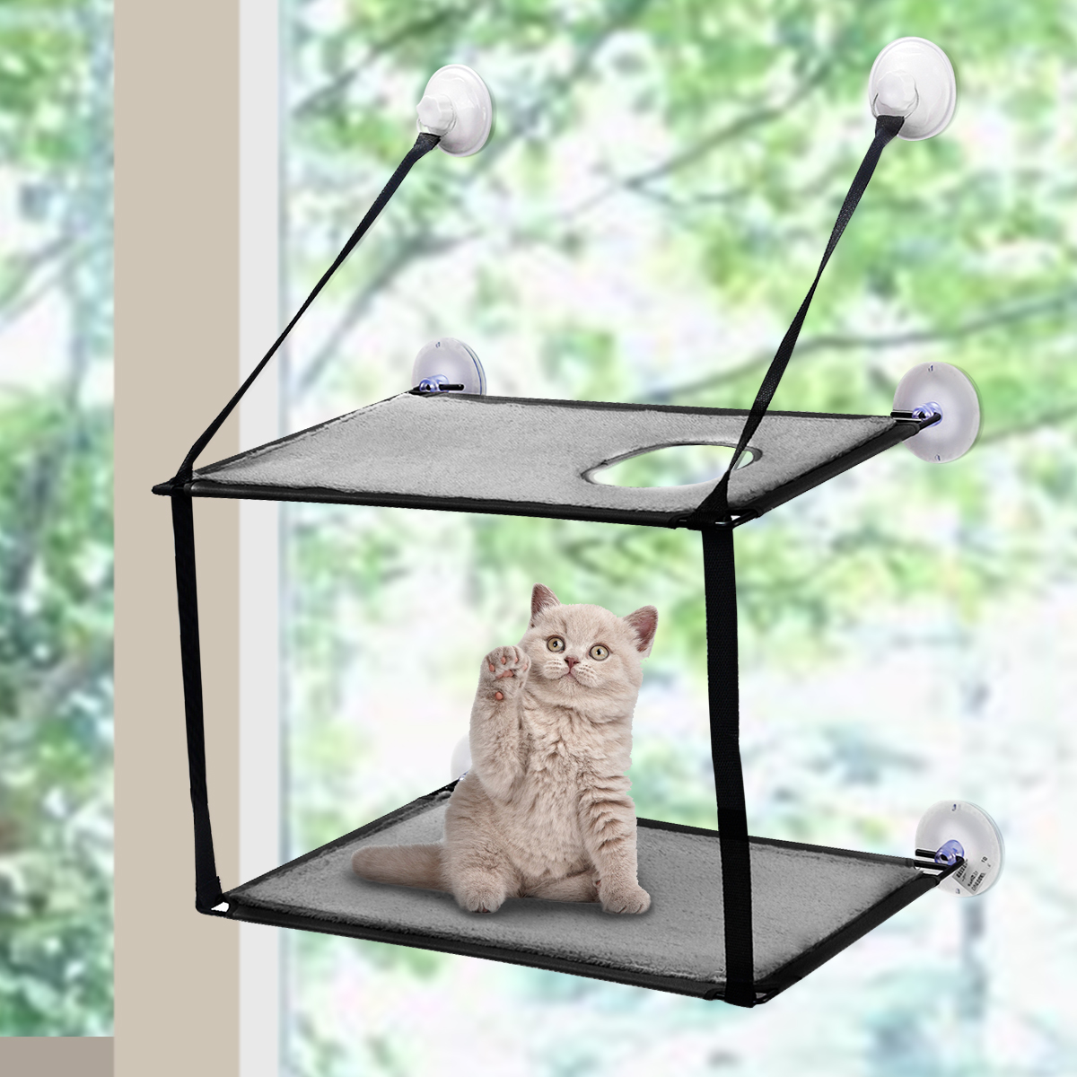 Double-Layer-Cat-Bed-Pet-Window-Hammock-Cat-Puppy-Washable-Hanging-Perch-Cat-Tree-Pet-Bed-Support-45-1641584-3