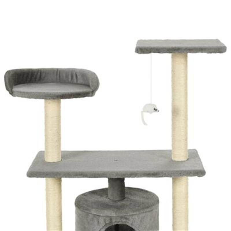 EU-Direct-vidaXL-170512-95cm-Cat-Tree-with-Sisal-Scratching-Posts-Climbing-Protecting-Furniture-1942207-4