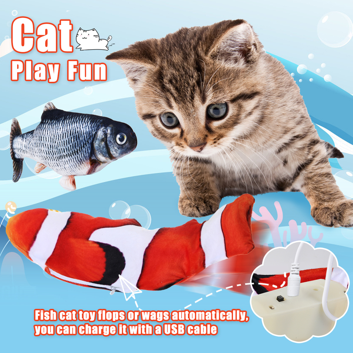 Jeteven-Cat-Clownfish-Carp-with-Catnip-Charging-Cable-Catnip-Puppy-Toy-Pet-Supplies-Dog-Playing-1898320-1