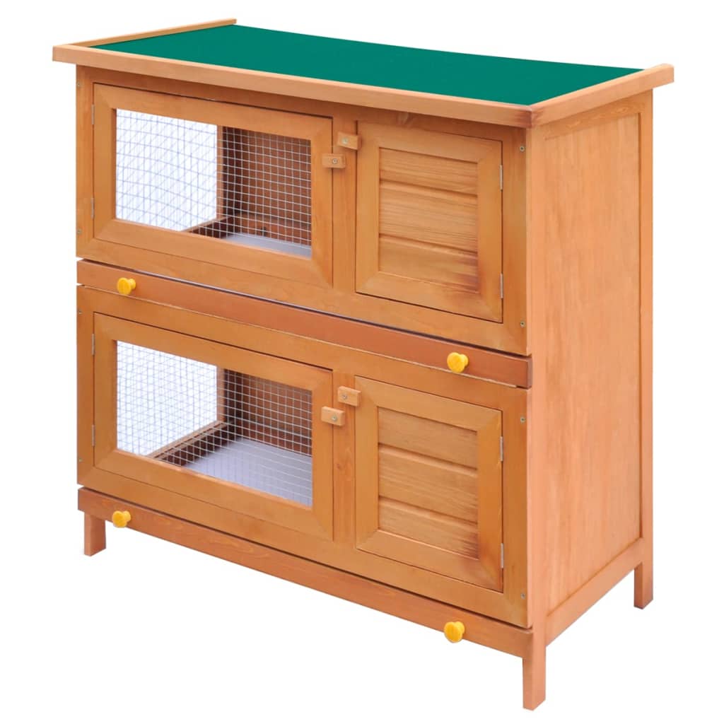Outdoor-Rabbit-Hutch-Small-Animal-House-Pet-Cage-4-Doors-Wood-1971290-1