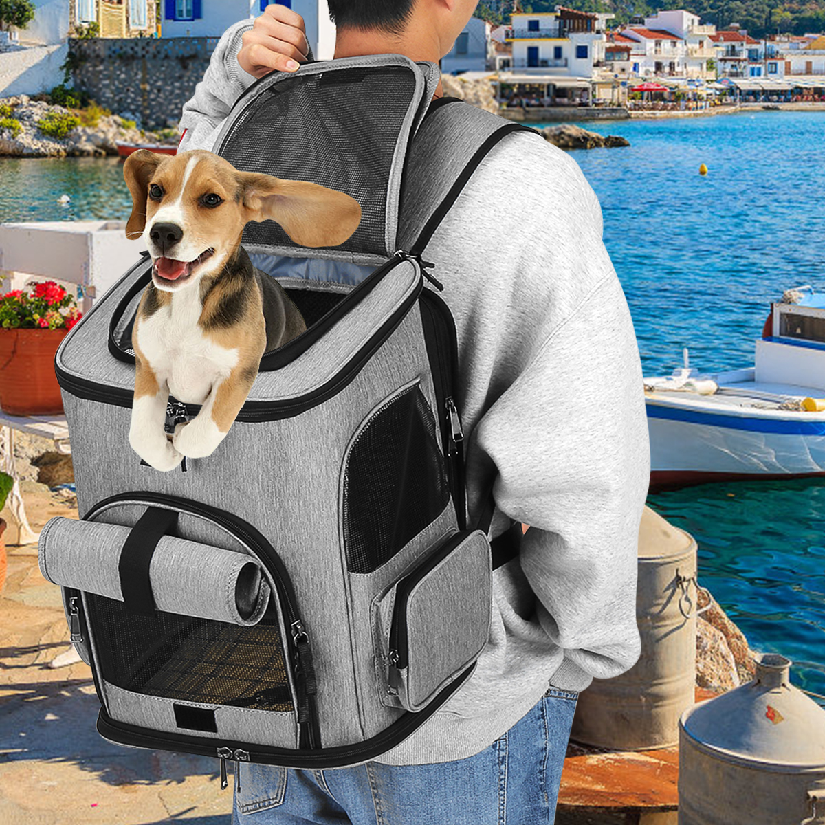 Pet-Carrier-Backpack-Breathable-Puppy-Travel-Space-Shoulder-Bag-Dog-Cat-Outdoor-Double-sided-cushion-1925739-13