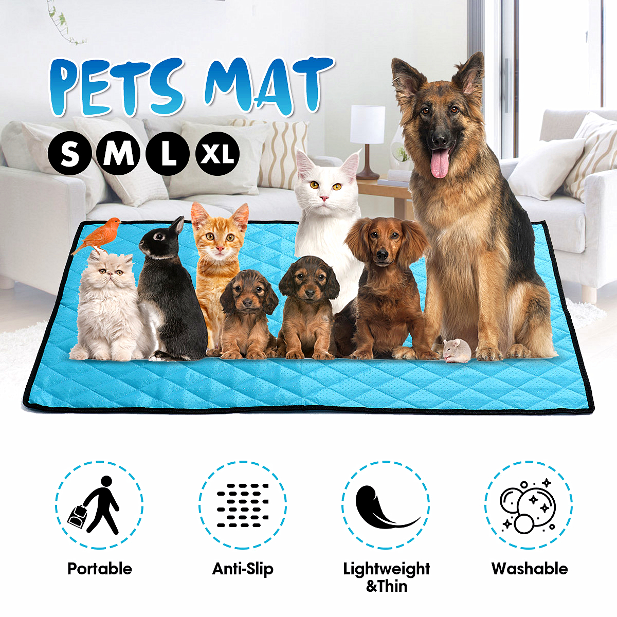 Portable-Anti-Slip-Dog-Cat-Pet-Mat-Carpet-Cushion-Comfort-Washable-Car-Home-1572640-2