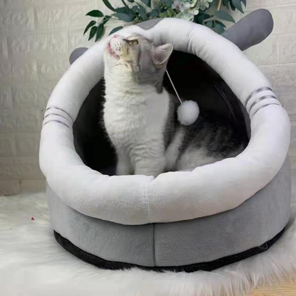 SML-Winter-Warm-Washable-Round-Soft-Pet-Warm-Mat-Sleeping-Bed-Mat-Comfortable-Cotton-Velvet-Round-De-1904876-6