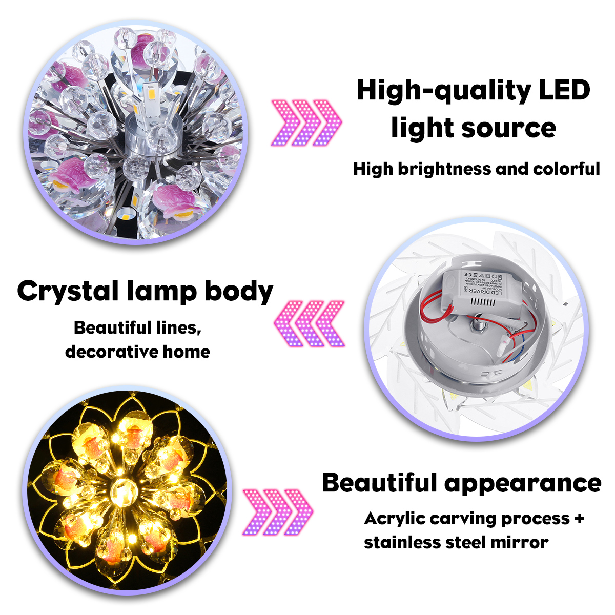 110V-220V-Crystal-LED-Ceiling-Light-Fixture-Hallway-Pendant-Lamp-Chandelier-Home-1698733-8