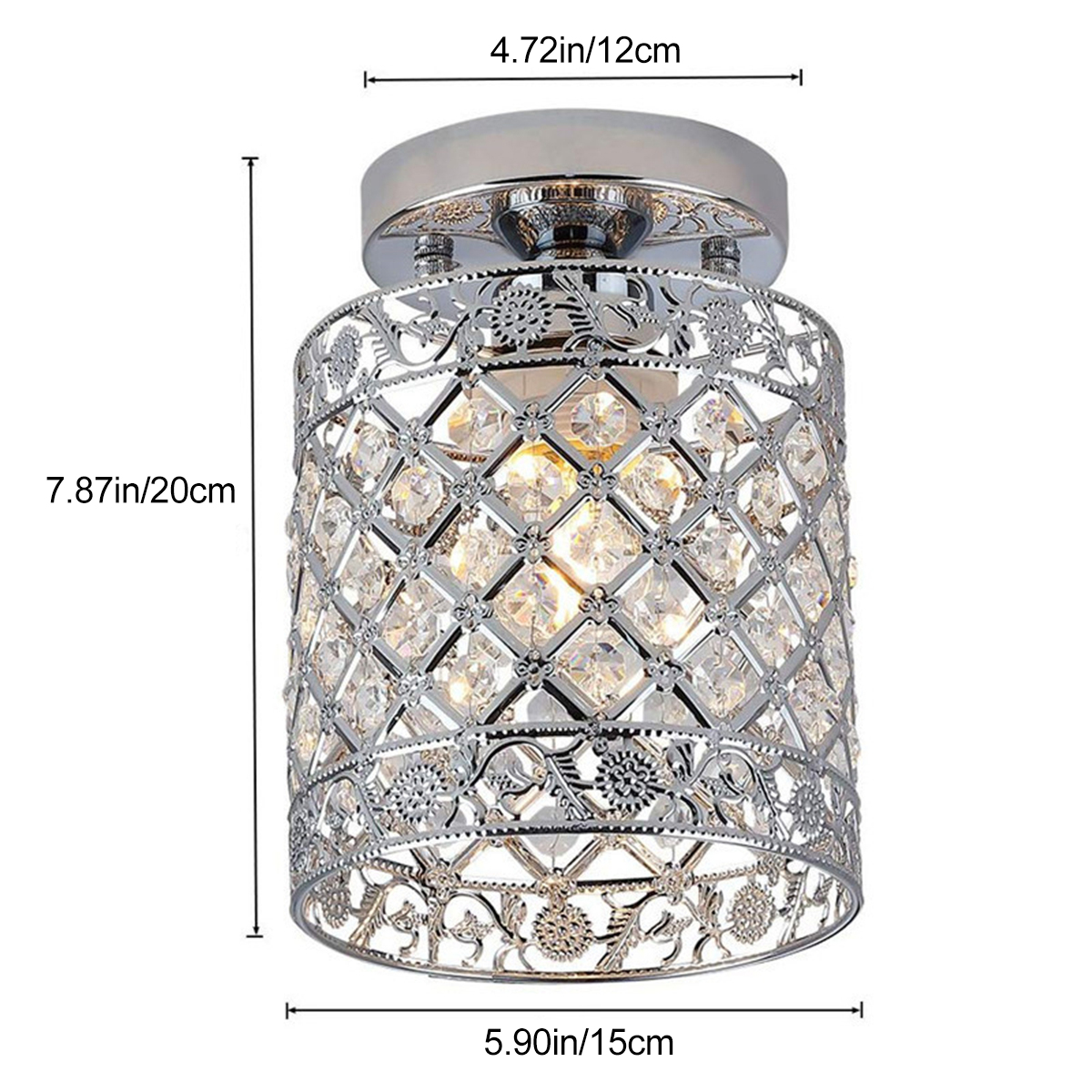 110V-Ceiling-Light-Fixture-Flush-Mount-Modern-Pendant-Lighting-Crystal-Chandelier-Without-Bulb-1806637-2