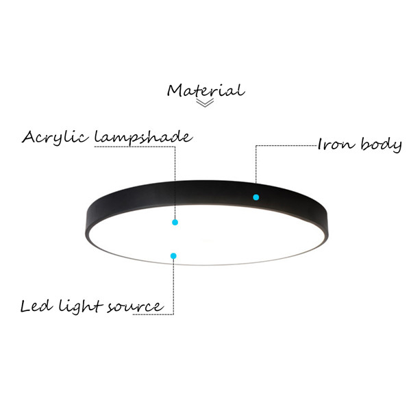 12W-18W-24W-5CM-WarmCold-White-LED-Ceiling-Light-Black-Mount-Fixture-for-Home-Bedroom-Living-Room-1240267-4