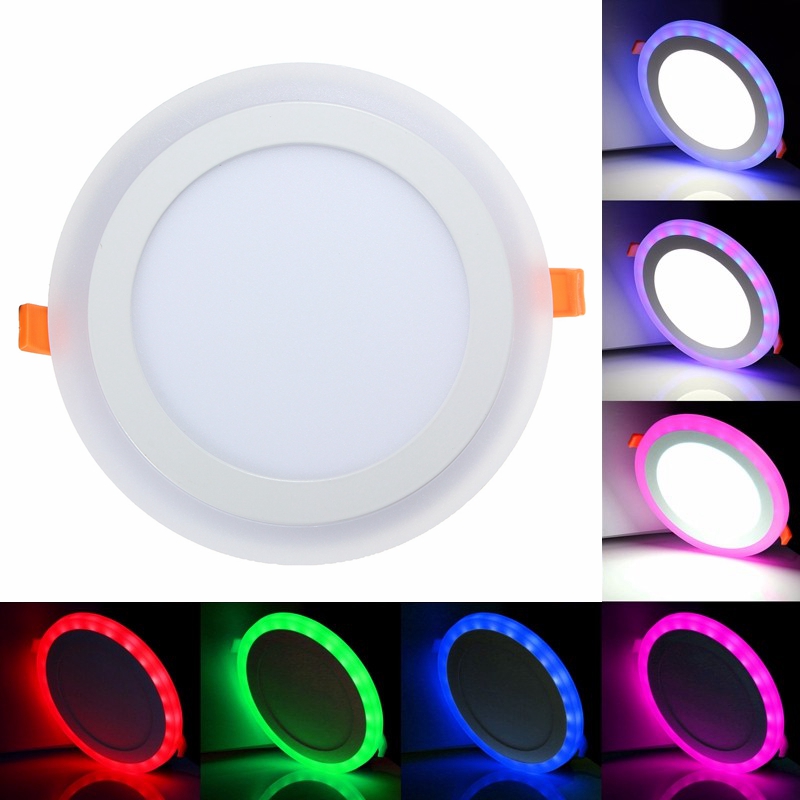 12W-RGB-Dual-Color-LED-Recessed-Ceiling-Round-Panel-Down-Light-Lamp-AC85-265V-1095915-1
