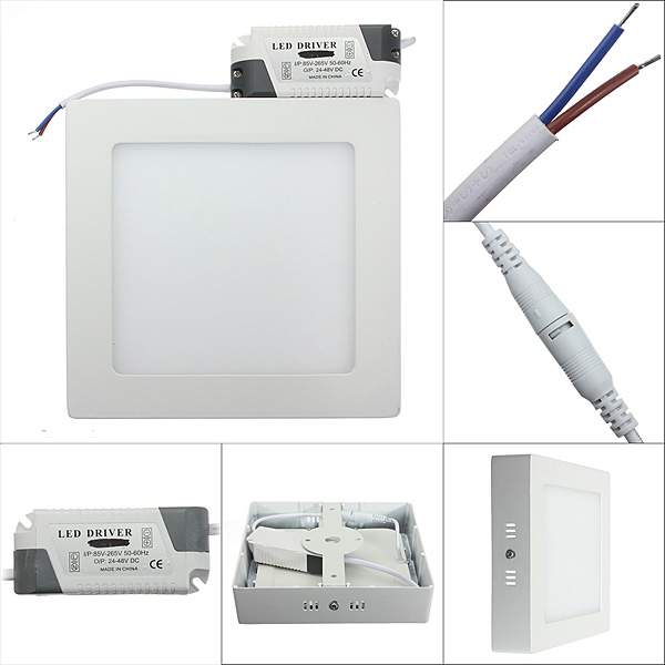 15W-Square-Dimmable-LED-Panel-Ceiling-Down-Light-Lamp-AC-85-265V-923561-8