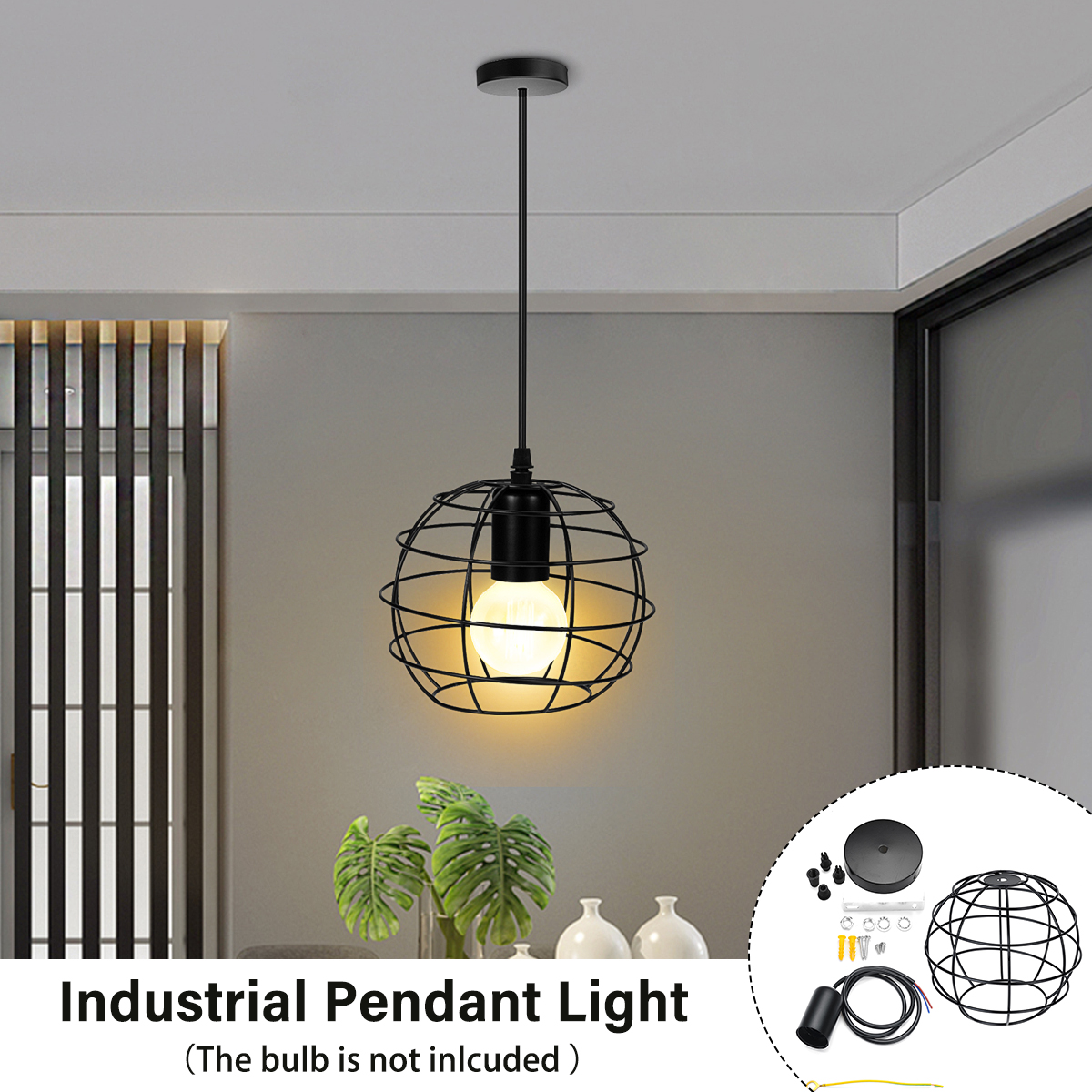 1718cm-E27-Vintage-Industrial-Wrought-Iron-Restaurant-Chandelier-Corridor-Ceiling-Hanging-Lampshade-1731916-1