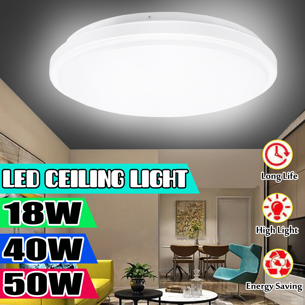 184050W-LED-Ceiling-Lights-Panel-Down-Round-Kitchen-Bathroom-Room-Wall-Lamp-1670449-1