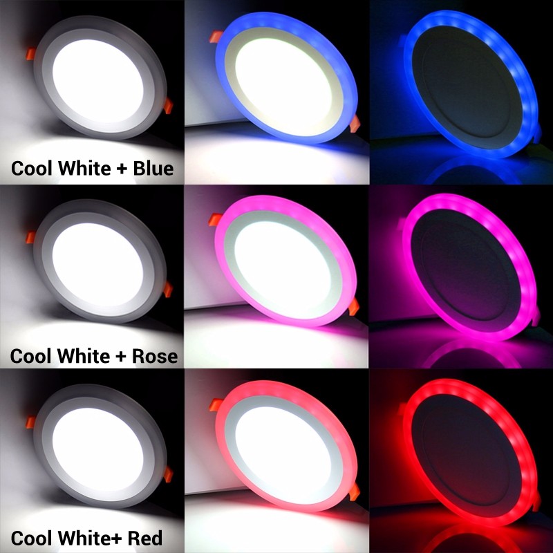 18W-RGB-Dual-Color-LED-Recessed-Ceiling-Round-Panel-Down-Light-Lamp-AC85-265V-1095918-3