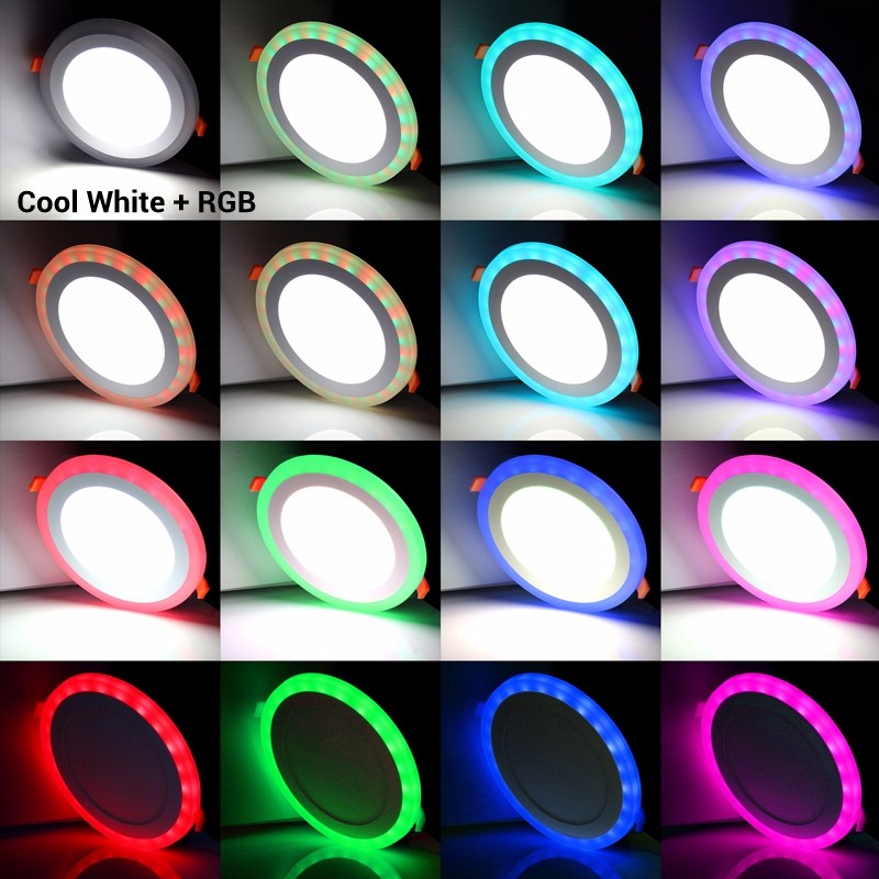 18W-RGB-Dual-Color-LED-Recessed-Ceiling-Round-Panel-Down-Light-Lamp-AC85-265V-1095918-5