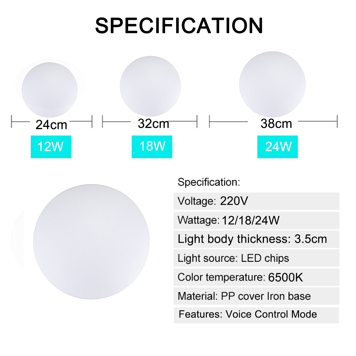 220V-121824W-Voice-Control-Led-Ceiling-Light-Ultra-Thin-Flush-Mount-Kitchen-Round-1698272-3