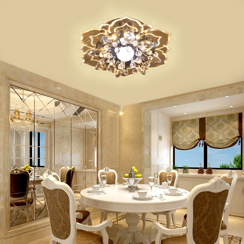 220V-5W-20CM-Modern-LED-Ceiling-Light-Hallway-Aisle-Bedroom-Crystal-Lamp-Indoor-Lighting-1736602-1