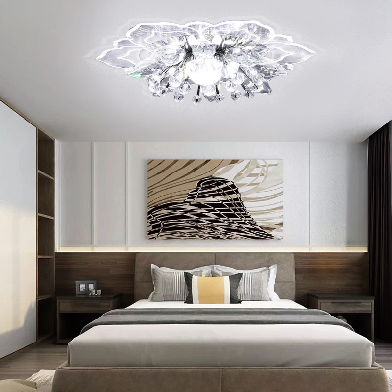 220V-5W-20CM-Modern-LED-Ceiling-Light-Hallway-Aisle-Bedroom-Crystal-Lamp-Indoor-Lighting-1736602-2