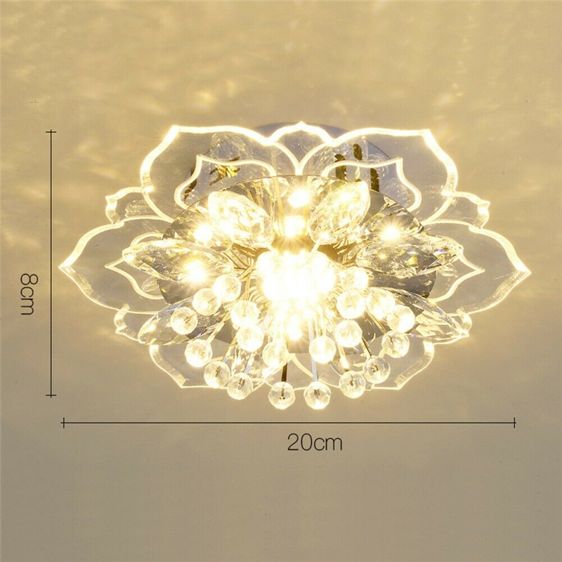 220V-5W-20CM-Modern-LED-Ceiling-Light-Hallway-Aisle-Bedroom-Crystal-Lamp-Indoor-Lighting-1736602-6
