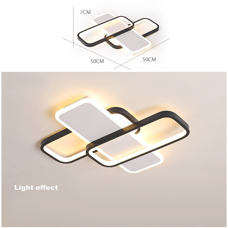 24W-Modern-LED-Ceiling-Light-Rectangle-Fixtures-Lamp-Living-Room-Bedroom-Remote-1619606-5