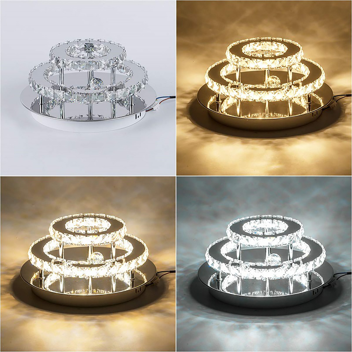 24W48W-Chandelier-Crystal-Stepless-Dimming-LED-Round-Ceiling-Light-Remote-Control-Fixture-Decor-AC10-1770825-6