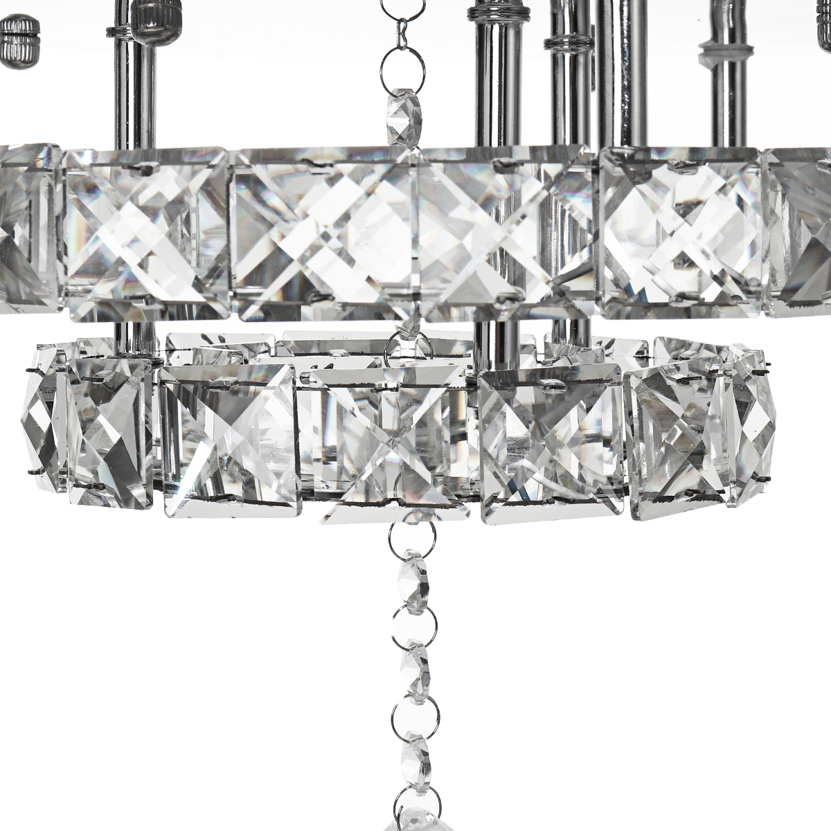 24W48W-Chandelier-Crystal-Stepless-Dimming-LED-Round-Ceiling-Light-Remote-Control-Fixture-Decor-AC10-1770825-8