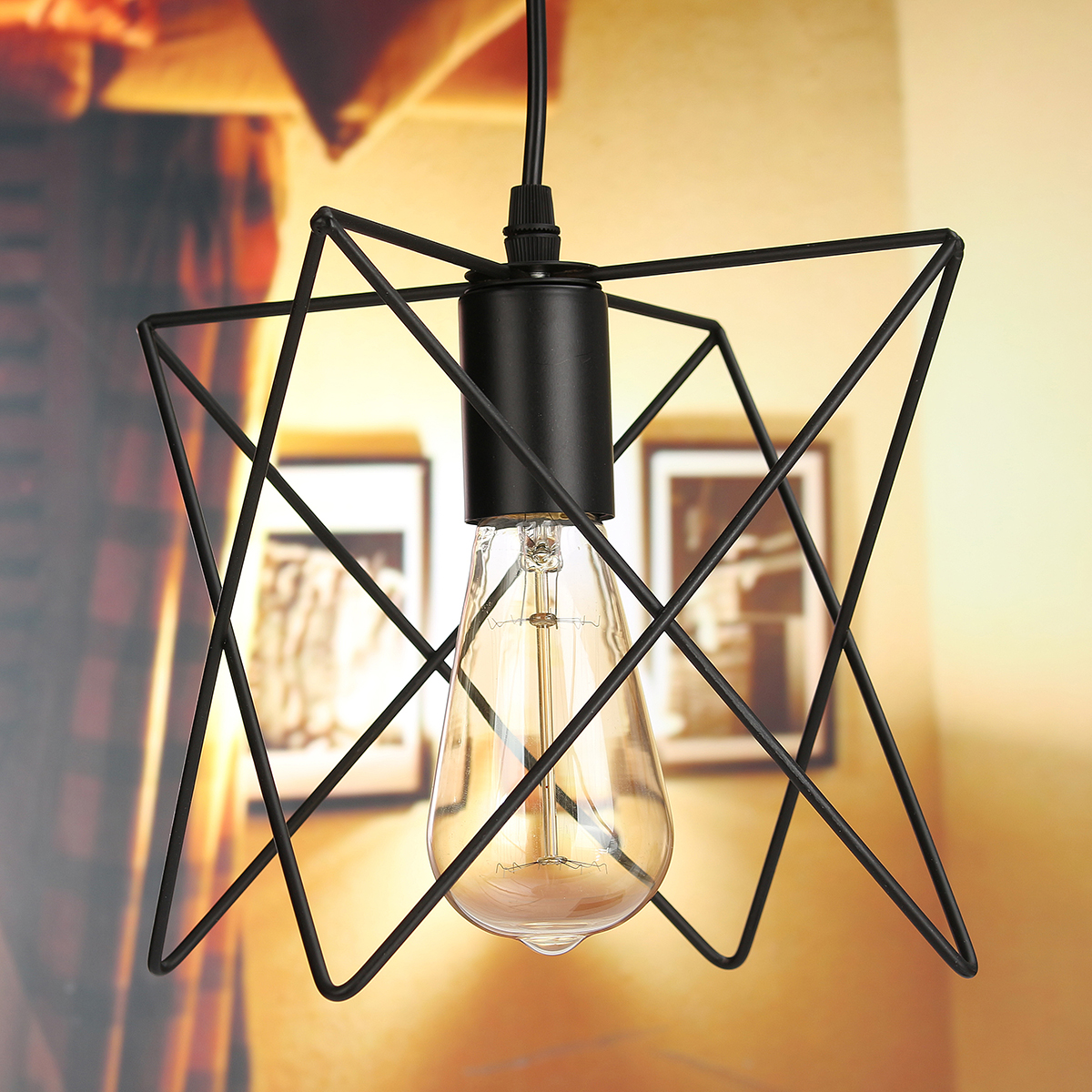3-In-1-Metal-Vintage-Ceiling-Light-Pendant-Lamp-Cage-Lampshade-Fixture-Chandelier-Indoor-Lighting-1118747-5