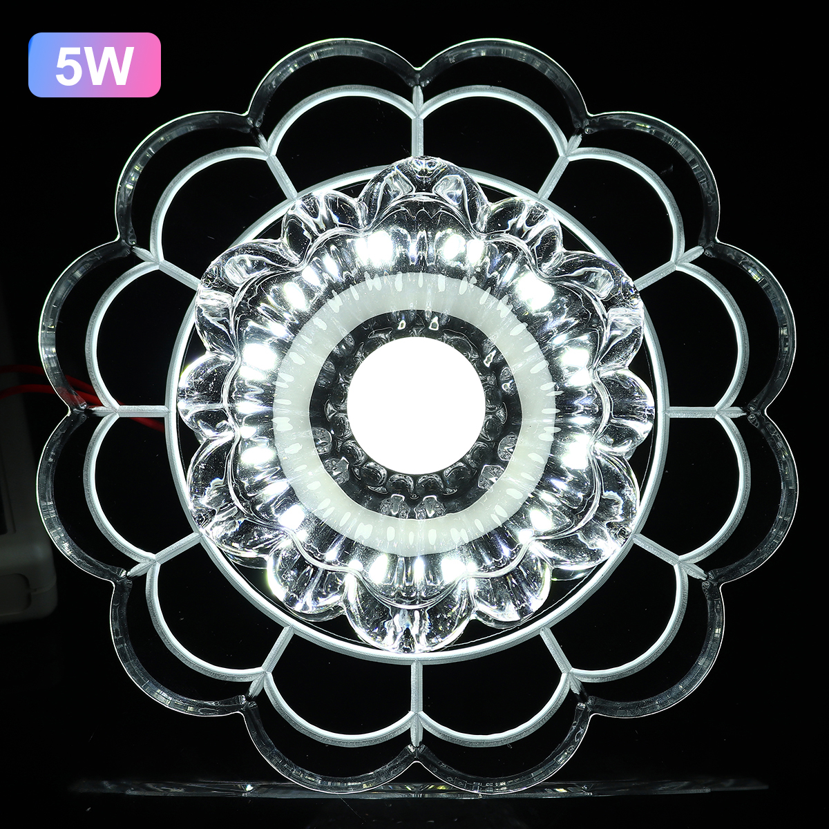 35W-79-LED-Crystal-Ceiling-Light-Ultra-Thin-Flush-Mount-Kitchen-Home-Fixture-1697198-7