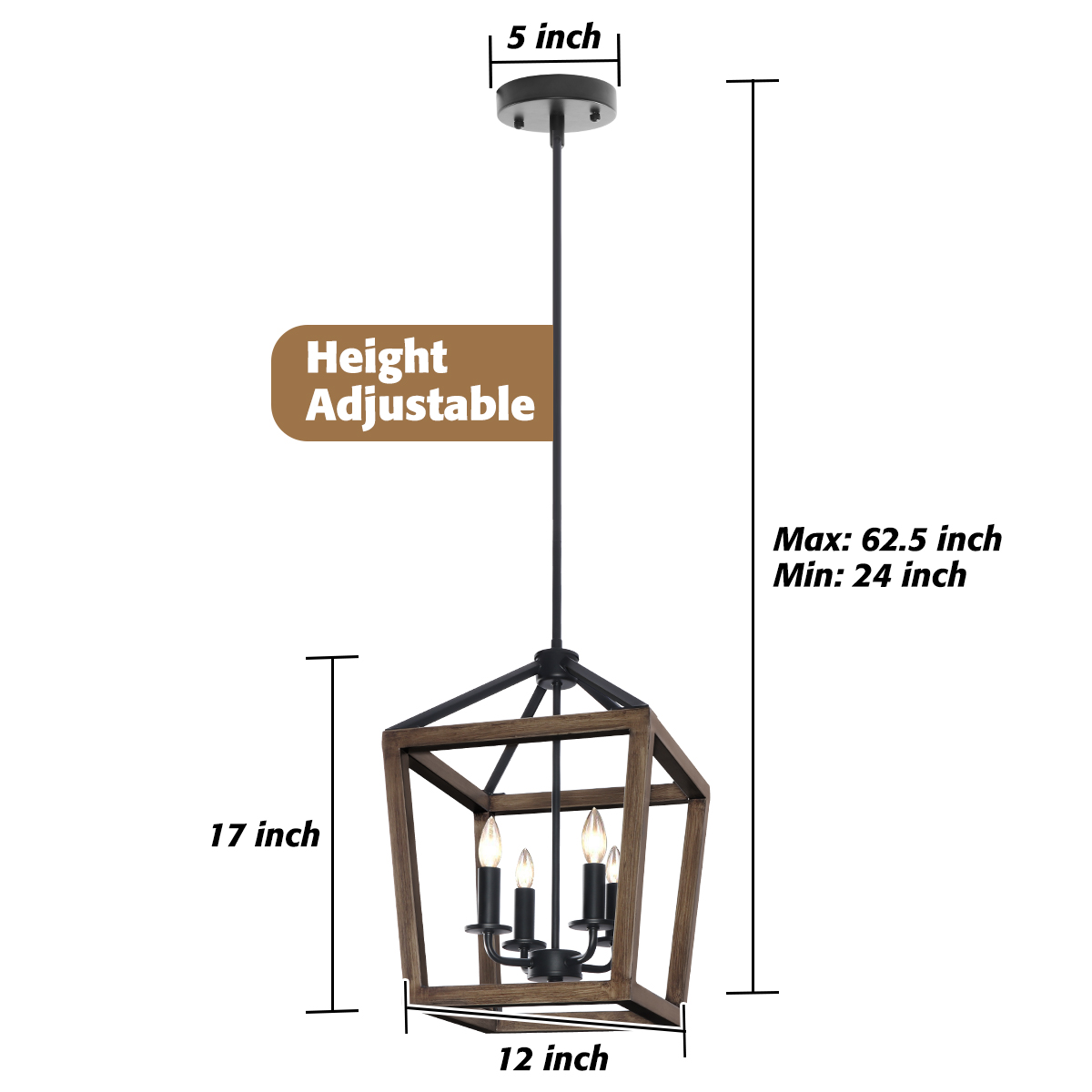 4-Light-Chandelier-Rustic-Metal-Pendant-Light-Adjustable-Height-Square-Pendant-Ceiling-Hanging-Light-1720701-3