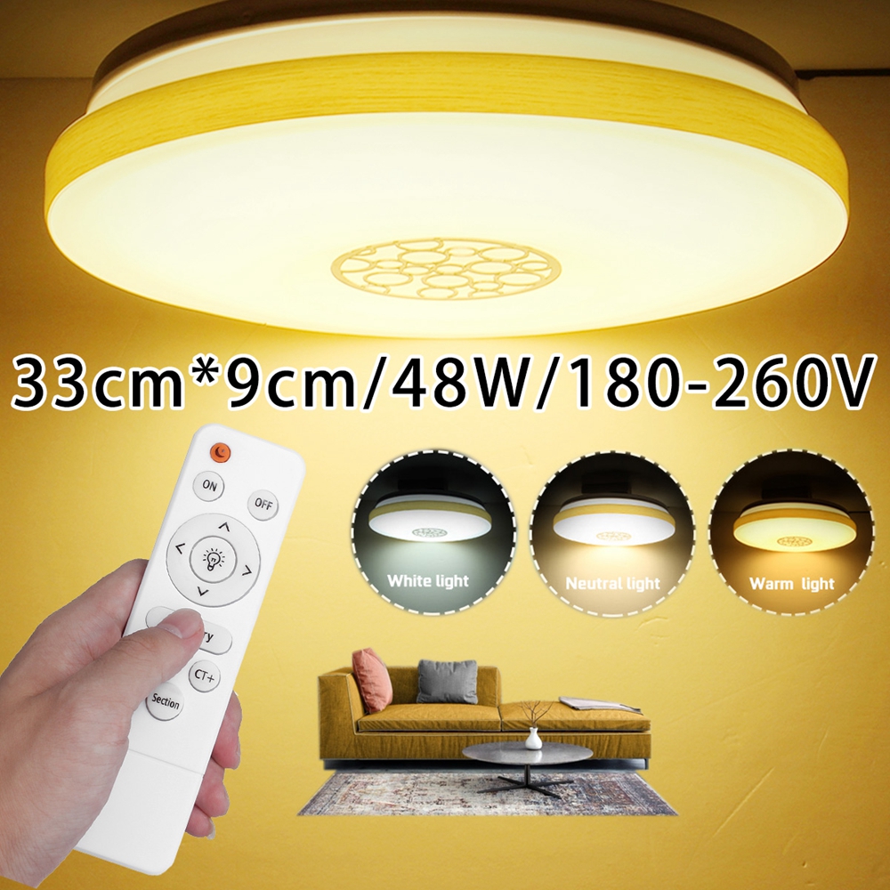 48W-LED-Ceiling-Light-Remote-Control-for-Living-Room-Bedroom-Kitchen-AC180-260V-3-Modes-1571172-2
