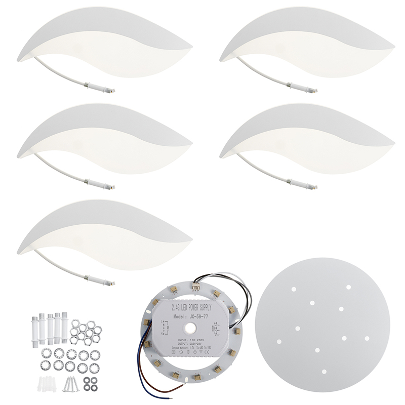550LED-Modern-Ceiling-Lights-Kitchen-Living-Bedroom-Chandelier-Pendant-Lamps-1667101-9