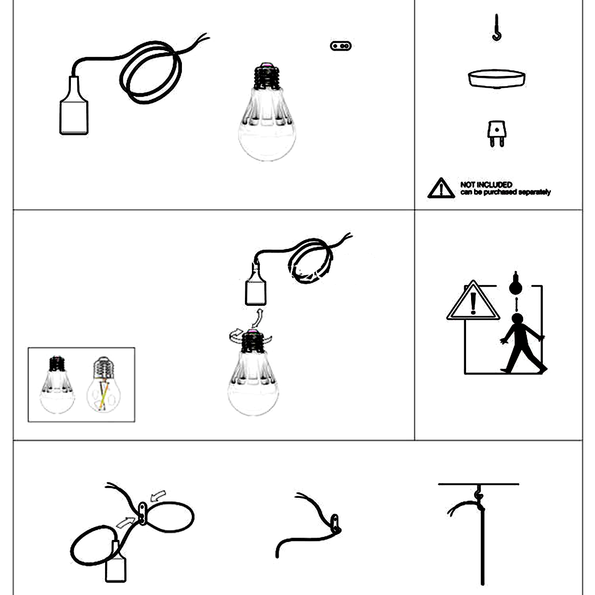 60W-Modern-Ceiling-Fabric-Cable-Pendant-Light-Holder-E27-Bulb-Lamp-Fitting-1370535-6