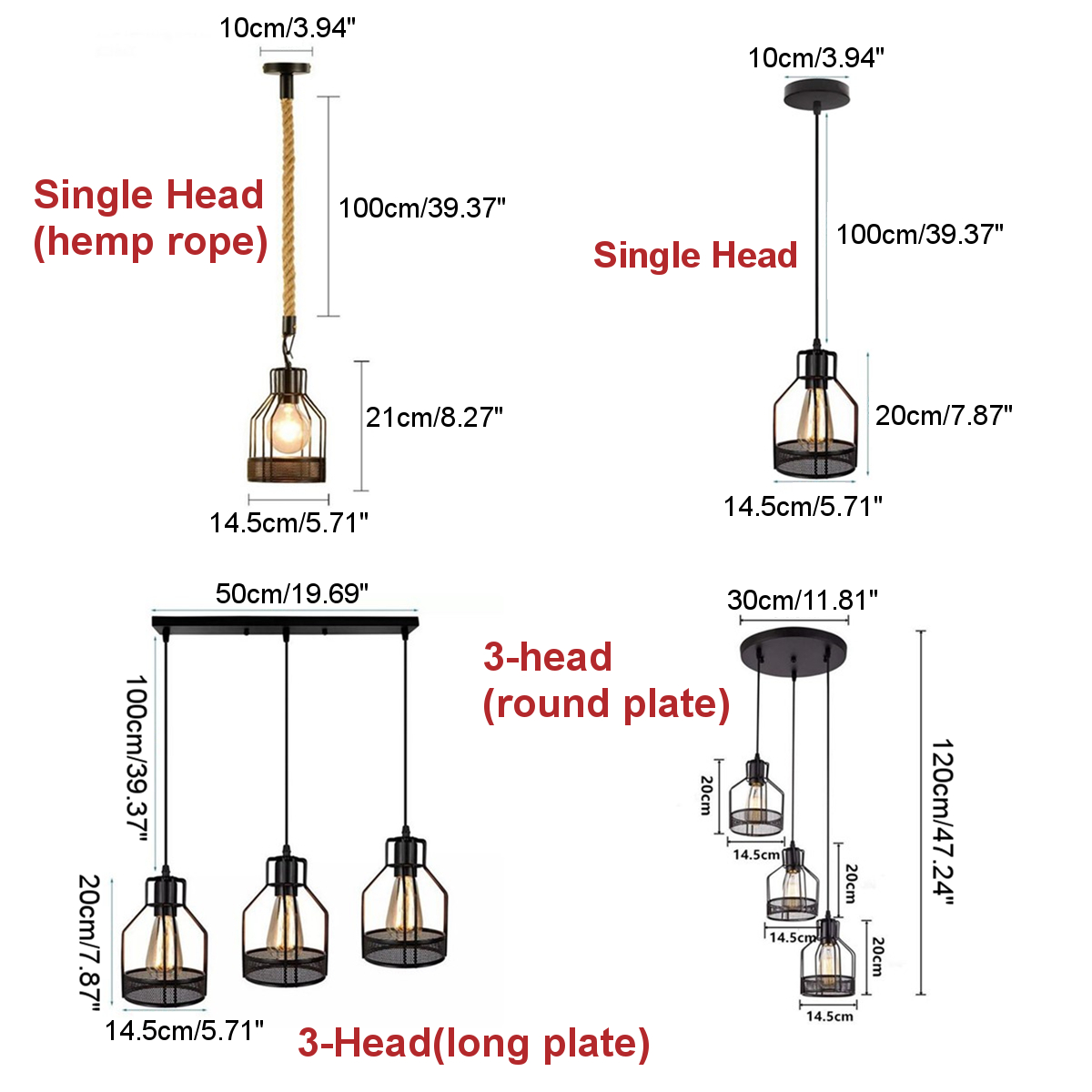 85-240V-E27-Modern-Pendant-Light-Ceiling-Lamp-Hallway-Bedroom-Home-Bar-Fixture-Decor-Without-Bulb-1745026-3