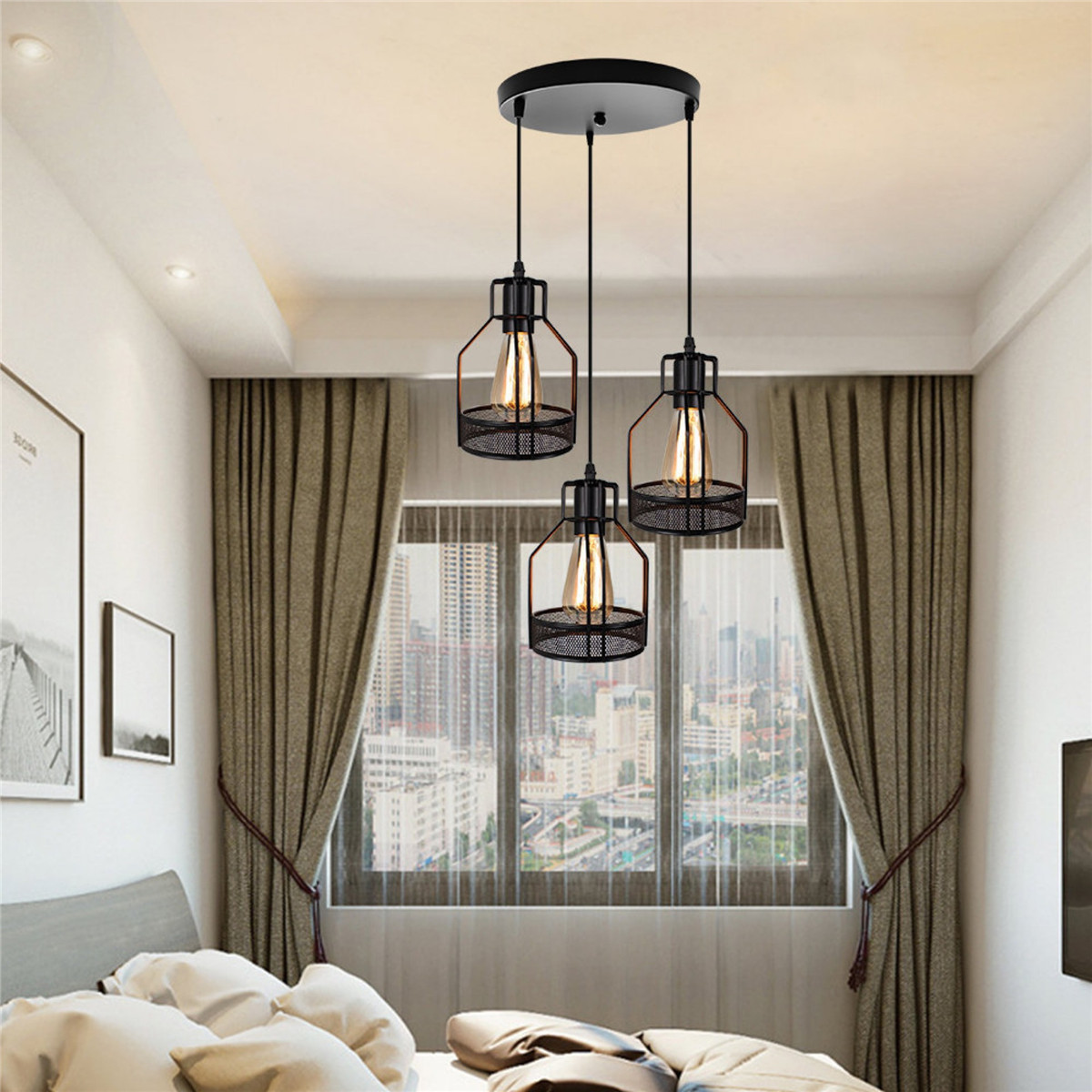 85-240V-E27-Modern-Pendant-Light-Ceiling-Lamp-Hallway-Bedroom-Home-Bar-Fixture-Decor-Without-Bulb-1745026-5