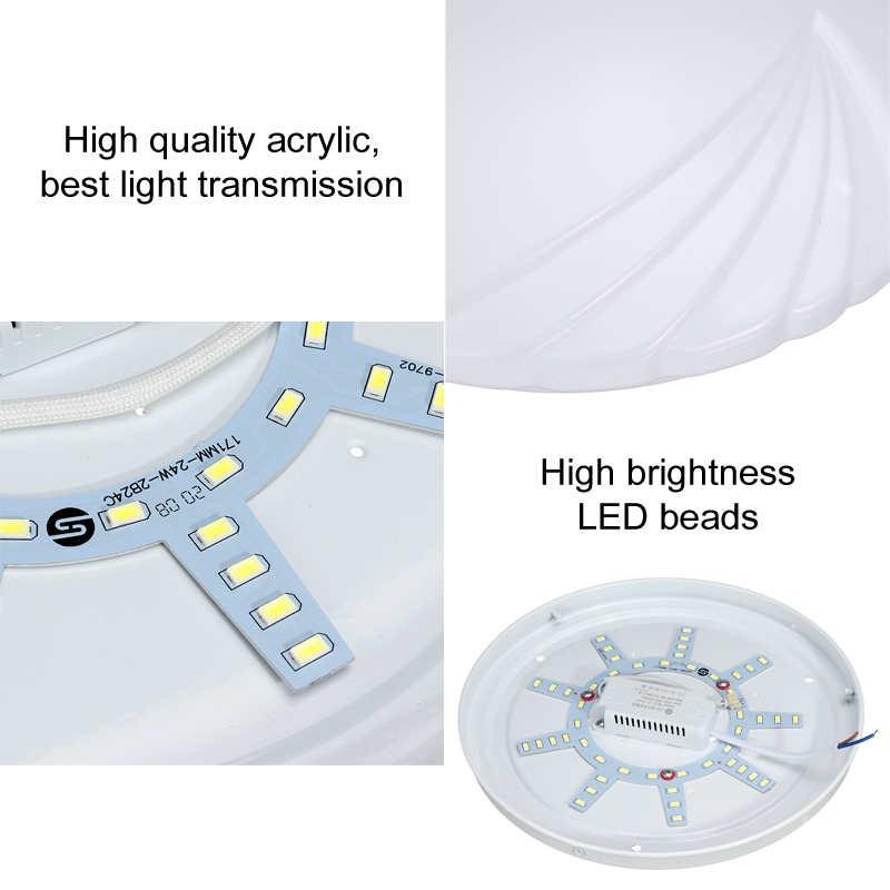 85-265V-14quot-30W-LED-Ceiling-Light-Ultra-Thin-Flush-Mount-Round-Home-Fixture-Lamp-1698280-2