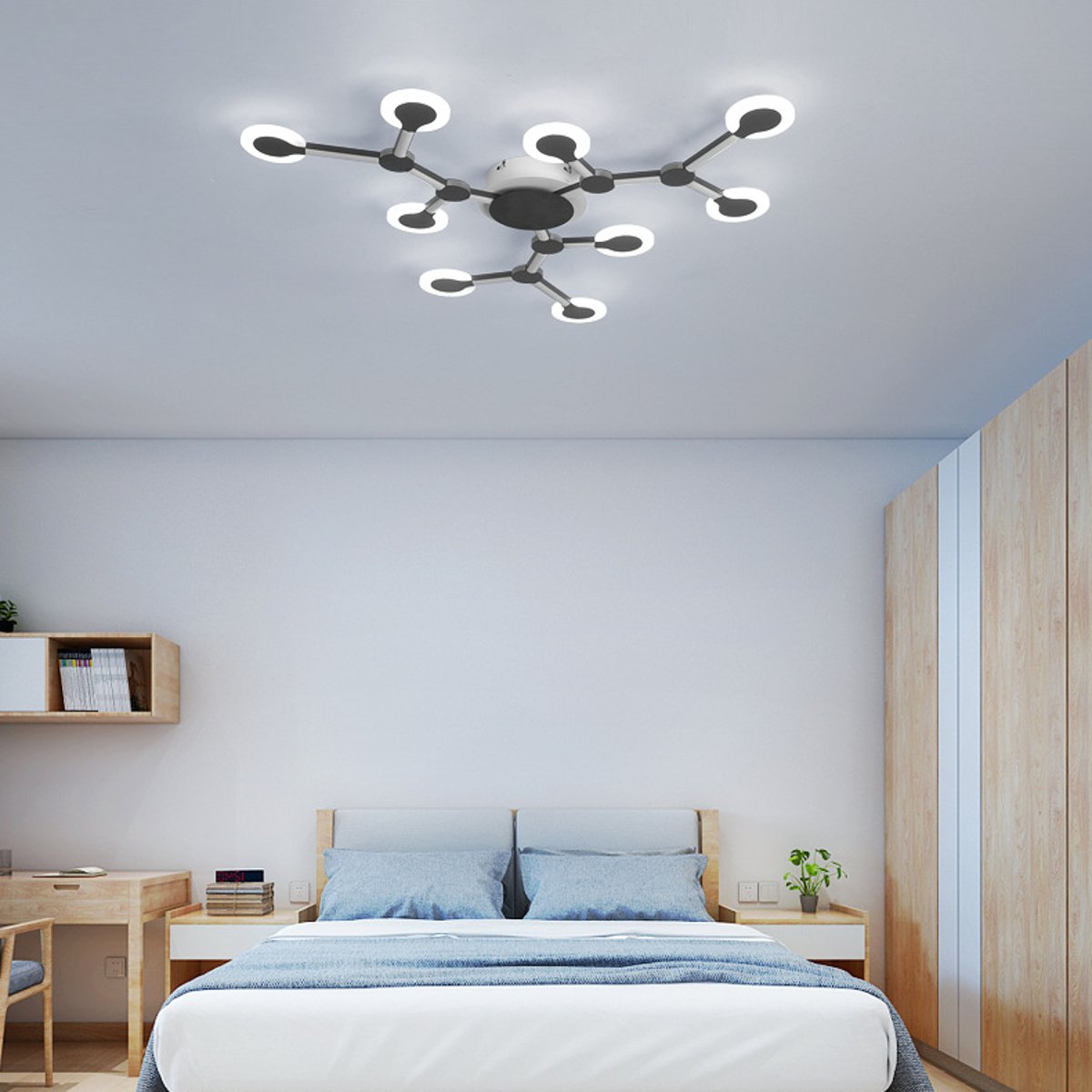 9-Heads-Acrylic-LED-Ceiling-Light-Pendant-Lamp-Hallway-Bedroom-Dimmable-Fixture-1552659-1