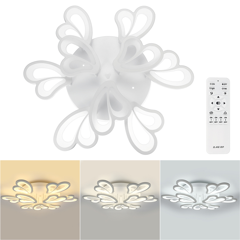 AC-110-220V-9-Heads-Modern-Ceiling-LampRemote-Control-Living-Room-Bedroom-Study-Light-1726653-3