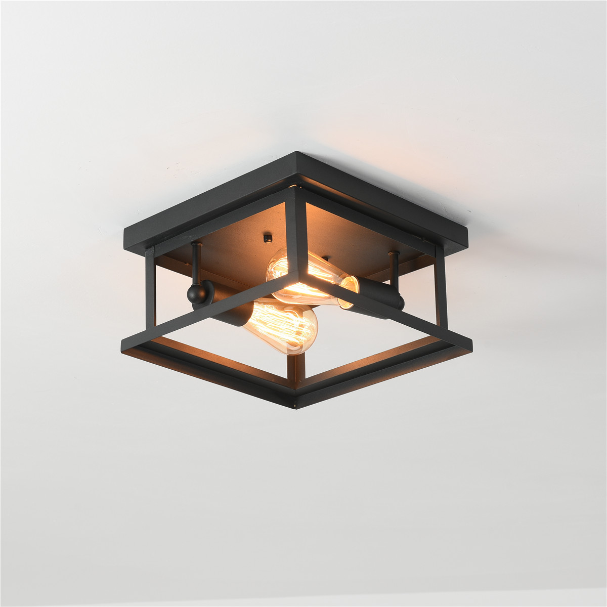 AC100V-240V-Metal-Pendant-Ceiling-Light-Shade-Industrial-Geometric-Wire-Cage-Lampshade-Lamp-Without--1837729-10