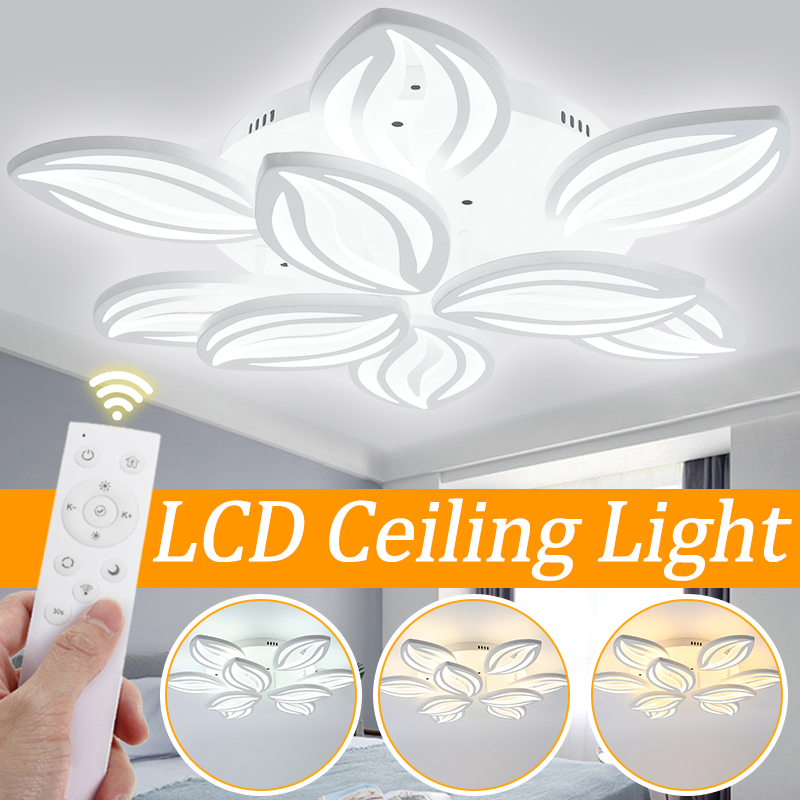 AC110-220V-10800LM-990LED-Ceiling-Lamp-White-Light-Remote-Control-Bedroom-Parlor-1807321-1