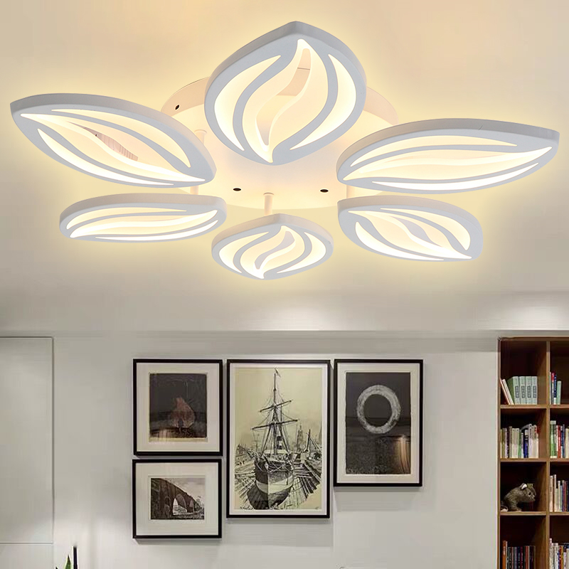 AC110-220V-7200LM-660LED-Acrylic-Ceiling-Lamp-Remote-Control-Bedroom-Living-Room-1807306-4