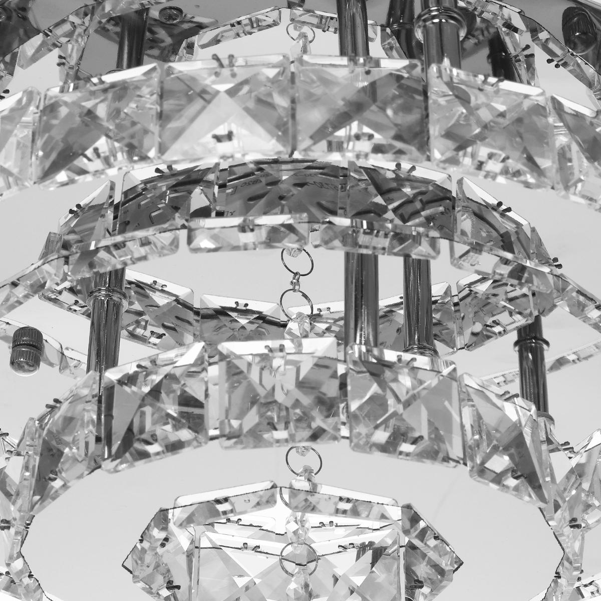 AC165-265V-30CM-Modern-Chandelier-Crystal-Dimmable-LED-Ceiling-Light-With-Remote-Control-for-Indoor--1770875-5