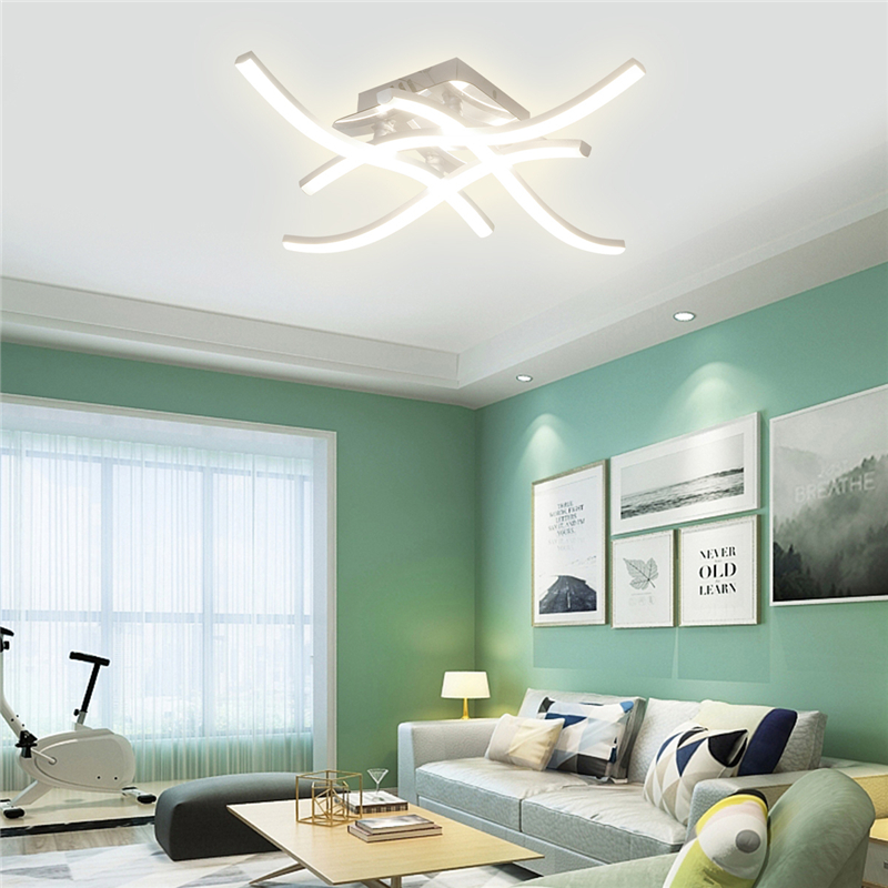 AC165-265V-Moden-LED-34-Light-Ceiling-Lamp-Remote-Control-Kitchen-Bedoom-1763868-3