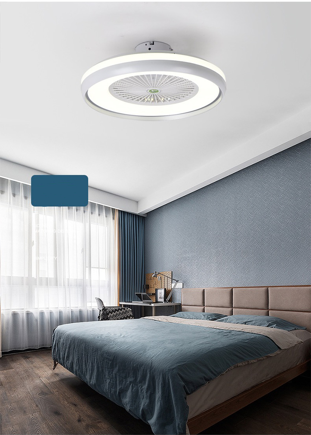 Ceiling-Fan-with-Lighting-LED-Light-Stepless-Dimming-Adjustable-Wind-Speed-Remote-Control-Without-Ba-1730820-5