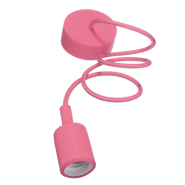 Colorful-E27-Silicone-Rubber-Pendant-Light-Lamp-Holder-Socket-DIY-961627-7