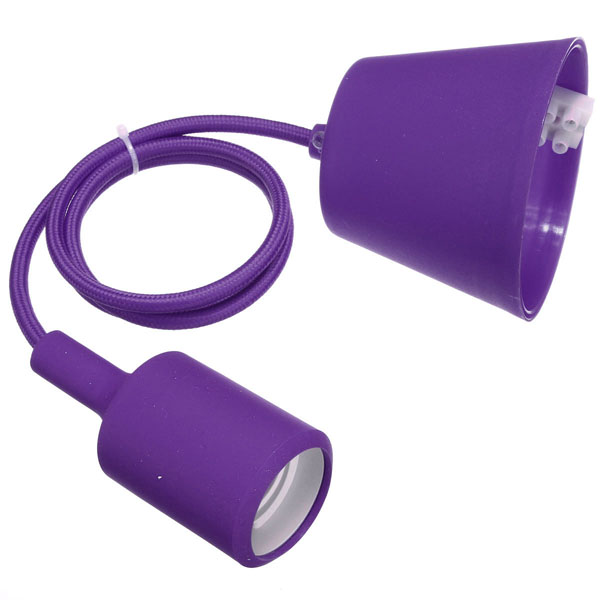 Colorful-E27-Silicone-Rubber-Pendant-Light-Lamp-Holder-Socket-DIY-965963-5