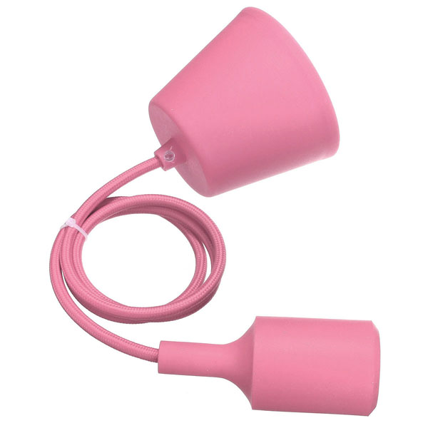 Colorful-E27-Silicone-Rubber-Pendant-Light-Lamp-Holder-Socket-DIY-965963-6