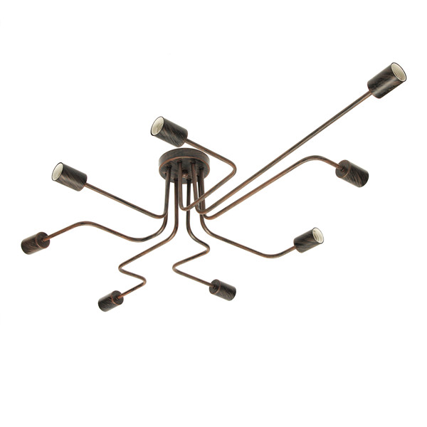 E27-8Heads-Vintage-Industrial-Chandelier-Pendant-Light-Metal-Flush-Mount-Ceiling-Lamp-AC110-240V-1256687-3