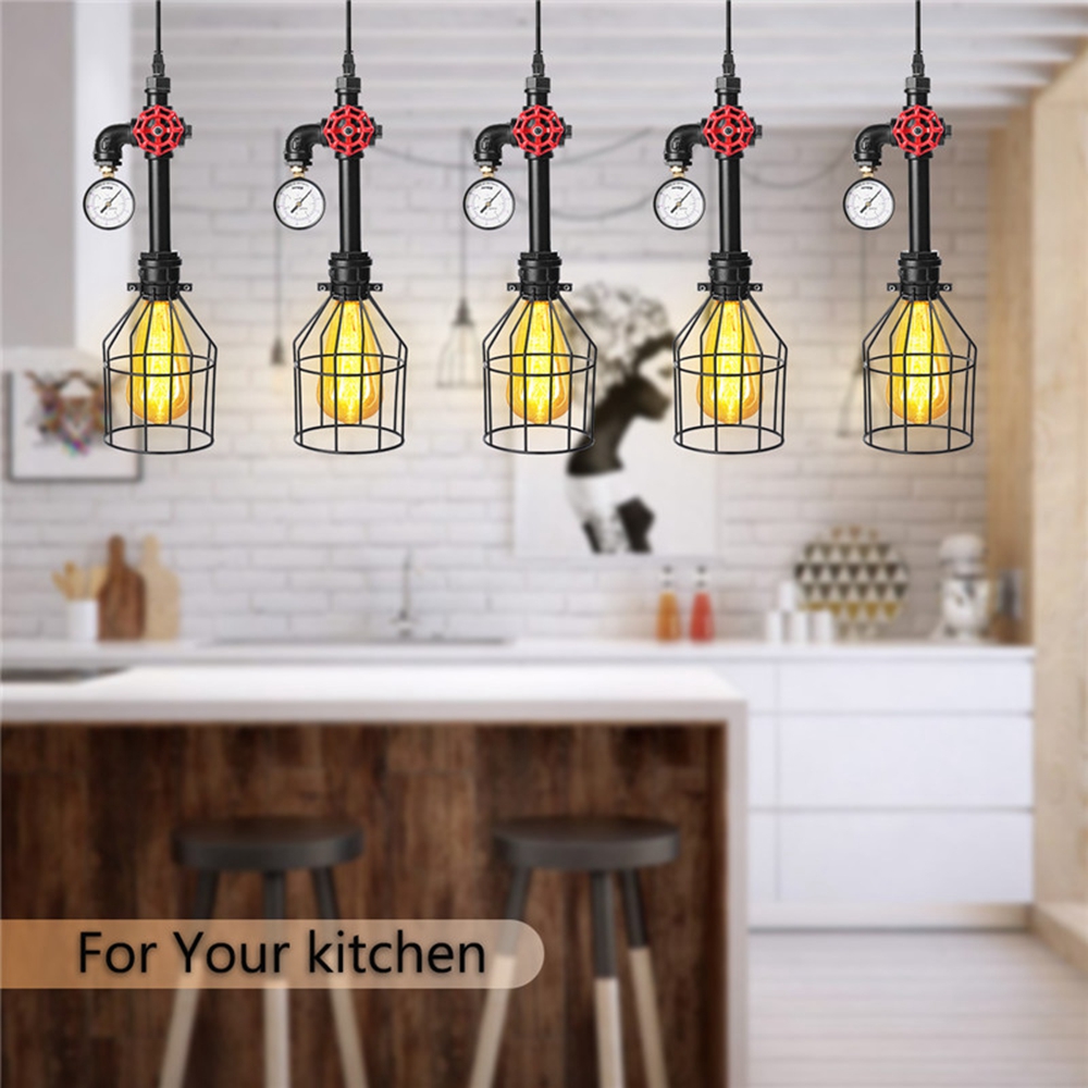 E27-Industrial-Vintage-Iron-Cage-Ceiling-Light-Hang-Wire-Chandelier-Pendant-Lamp-AC85-220V-1312353-3