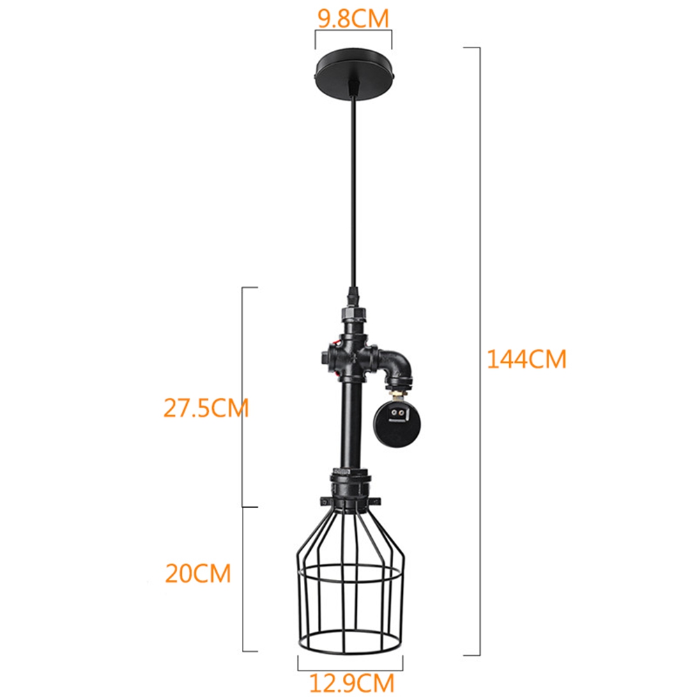 E27-Industrial-Vintage-Iron-Cage-Ceiling-Light-Hang-Wire-Chandelier-Pendant-Lamp-AC85-220V-1312353-8